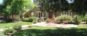 A lush green garden with irrigation installed by Horticulture Unlimited